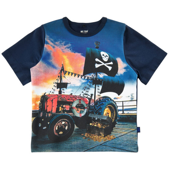 Pirate t-shirt traktor