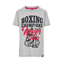 Boxing t-shirt grey