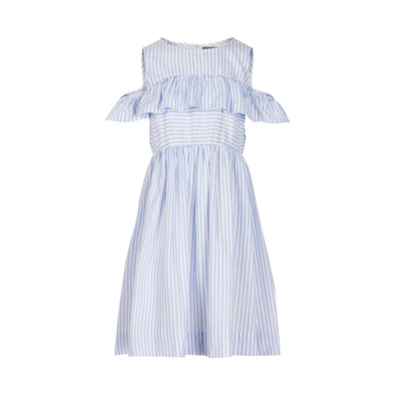 Dress blue stripe