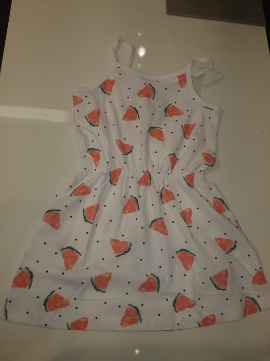 Nkfvigga strap dress watermelon