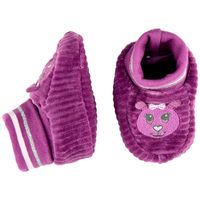 610759 Footies Velour Amethyst