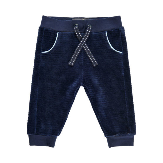 610752 Pants Velour Dress Blues