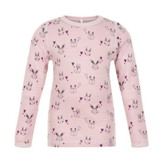 5133 t-shirt light lilac wool/bamboo