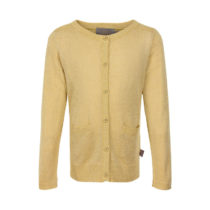 821183 Cardigan glitter knit Gold