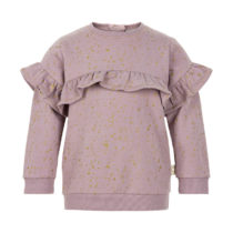 840126 Pullover sweat gold print