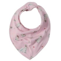 Bib/haklapp i bambu rosa