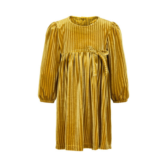 Dress velvet Harvest gold