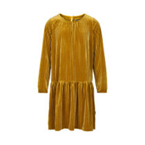 821228 Dress velvet Harvest gold