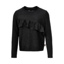 821298 Top Glitter Black