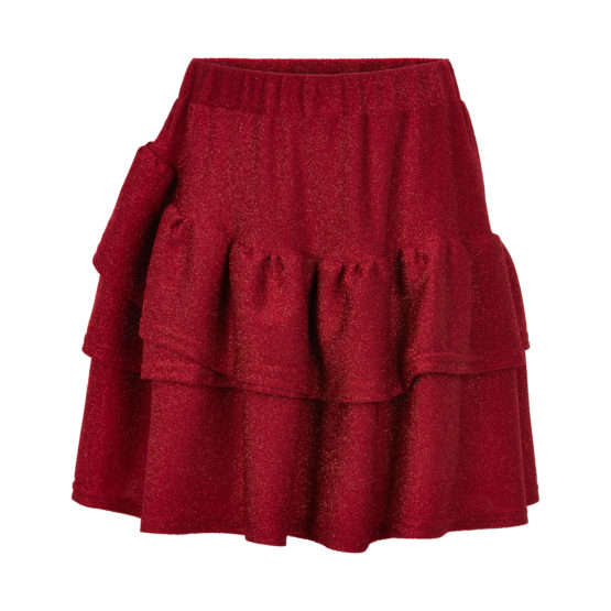 821307 Skirt Glitter Red