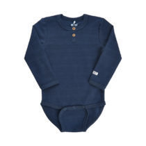 610768 Body LS Solid Dress Blues