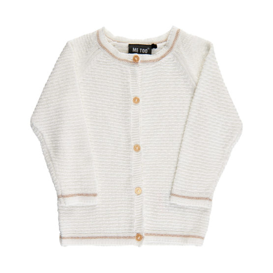 610777 Cardigan-Knit Snow White