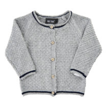 610777 Cardigan-Knit Grey