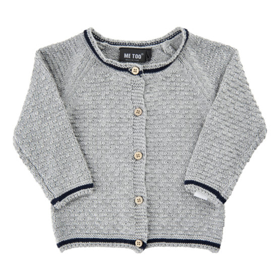610777 Cardigan-Knit Grey
