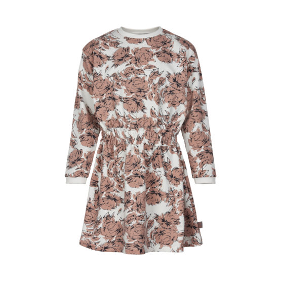821324 Dress Sweat Big Flowers