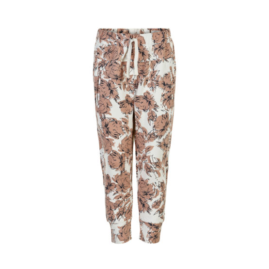 821363 Pants Sweat Big Flower