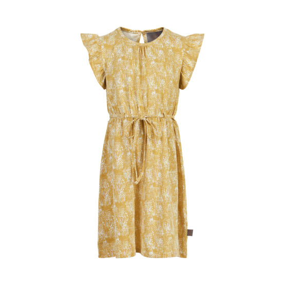 821333 Dress printed jersey Rattan