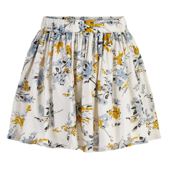 840191 Skirt flower dobby